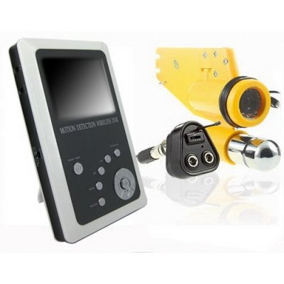 2.5 Inch TFT OLED Screen Waterproof Spy Camera + 2.4GHz Receiver
